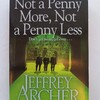 英語でも、読む手が止まらない傑作小説　|『Not a Penny More, Not a Penny Less』JEFFREY ARCHER