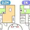 【ミニマリストの引っ越し】1Kもいいけれど1LDKがベスト。一人暮らしミニマリストの間取り。