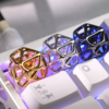 Makingo Crystal lattice of cells Artisan Metal Keycap｜アーティスティックなメタルキーキャップ