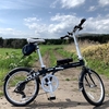 DAHON routeにサドルバッグを取り付けた