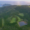 馬越路溜池（未確定）（島根県隠岐島）