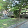 妙解寺跡（北岡自然公園）入り口の石橋