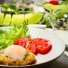 ♪チキンハンバーグの照り煮＆ほうれん草のおひたし♪