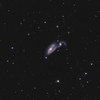 りょうけん座の相互作用銀河 NGC5395,5394 (Arp84)