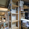 机左側の棚を撤去