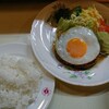 鹿沼市 れすとらん四季のハンバーグ。2022年5月。