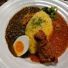 ほうれん草カレー&トマトクリームカレー。田所商店 スパイスカレー部