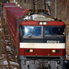 今日も流れで未公開カットを(東北本線のEH500-2貨物列車)
