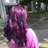 髪の毛真紫の女子大生妊娠🤰🏻