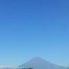 今朝の富士山（タテバージョン）