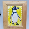 水彩画910枚目｢お散歩ペンギンさん｣