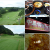 雨続きの合間に夫婦で最終組ＧＯＬＦ&中華爆食いだぁ　^^!