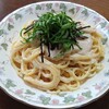 明太クリームパスタ