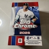 2026 Topps Chrome Baseball Value Box 開封。
