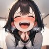 giggling (楽しく笑う) by Animagine XL V3.1