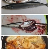 秋刀魚とオデンと納豆弁当。