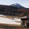 蓼科山（蓼科牧場より）