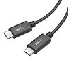 バッファロー USB Type C ケーブル USB-C & USB-C 2.0 ケーブル 1.0m 60W PD対応 充電 スマホ タブレット ブラック BU2CC10BK/N