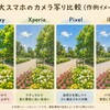 Pixel・Galaxy・iPhone・Xperiaのカメラはどう違う？実際に使って感じた写真の傾向を比較