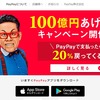 PayPayの100億円キャンペーン　使ってみた結果・・・