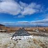 雪景色の筑波山登山