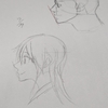 顔の模写をする～横顔の描き方のルール～