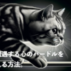 日々で遭遇する心のハードルを乗り越える方法
