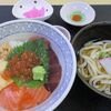 海鮮和処大名さくら野弘前店でちらし丼とミニうどんセット♪ワンコインランチ弘前