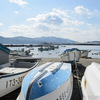 東日本大震災３日前に撮影した岩手県宮古市の漁港周辺