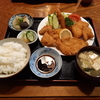 ミックスフライ定食