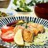 ☆豚肉とゴーヤのこってりみそ炒め＆さばの竜田揚げ☆