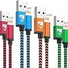 Aioneus ライトニングケーブル iPhone 充電ケーブル 4本セット 0.5m 1m 1.5m 2m あいふぉんじゅうでんコード lightningケーブル らいとにんぐけーぶる 充電コード iphone 充電器 アイホン充電ケーブル iPhone 13 12 11 8 7 6 XS XR