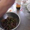 幸運な病のレシピ（ 310 )夜：紫蘇ニンニク鰹たたき、汁立て直し
