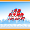 5月の投資結果は148,445円でした