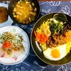 低糖質麺メニュー フライパンで焼きビビンバを作る
