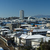 雪晴れの多摩田園都市