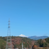 山々が綺麗なので