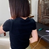切りっぱなしボブ ストレートアイロン仕上げ #Shorts 