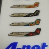 AIR NIPPON NETWORK  DHC8 の PINS