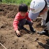 空気と土の大切さを実感する畑仕事