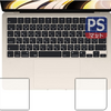 PDA工房 MacBook Air 13.6インチ(M2)(2022年モデル)対応 PerfectShield 保護 フィルム [パームレスト用] 反射低減 防指紋 日本製