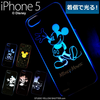 iPhone5対応Disney iPhoneプラス クリアケース