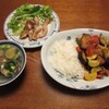  テンペと夏野菜のカレー煮