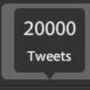 Twitterでのツイート数が20000超えました。