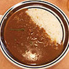 ココイチのトマトとアスパラのカレー