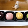 無人駅の珠玉😍カラフル創作あんこ玉
