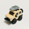 【100均ブロック】小さなLEGO風ブロック #94《Kids Block》アウトドアビークルズ - ４WD -