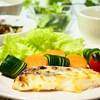 ♪白身魚のマヨネーズ風味焼き＆春キャベツとわかめのめんつゆあえ♪