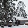 雪の毛越寺