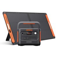 Jackery ポータブル電源 1500 New＋100Wソーラーパネルセット！1536Wh大容量＆2000W出力で防災・車中泊・アウトドアの電源問題を解決